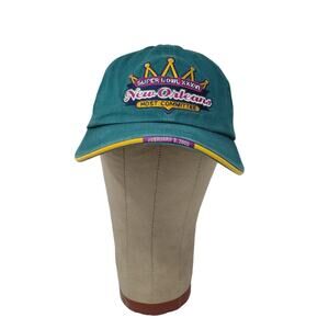 Vintage 2002 NFL Super Bowl XXXVI 36 New Orleans Host Committee Hat Embroidered